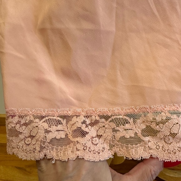 Vintage Butterfly Embroidered Peach Slip - Picture 8 of 14